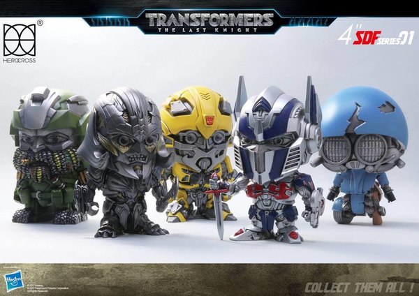 Herocross SDF Series   2 Inch 4 Inch Super Deformed Transformers The Last Knight Figure Photos  (6 of 32)